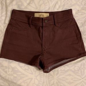 Hollister high rise shorts